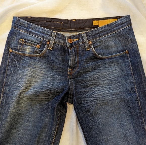 Ladies Seven 7 "Gold Digger" Jeans, Dark Wash, Size 29 - Picture 5 of 6